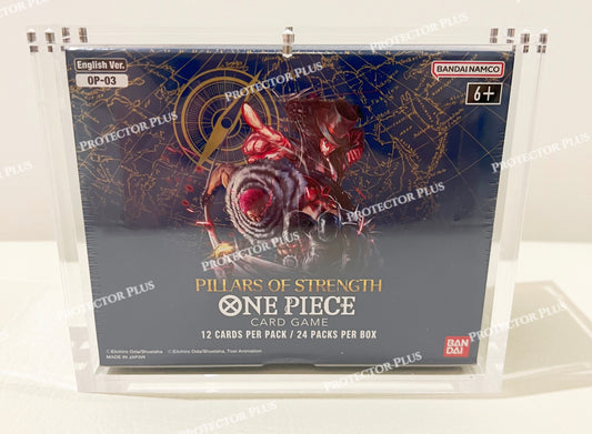 One Piece Acrylic Box  for OP03 with 6 Magnets - 6MM Thickness - Perfect Fit