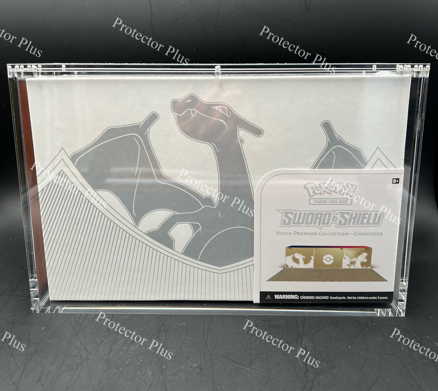 Charizard UPC Acrylic Box - 6MM Thickness - Perfect Fit