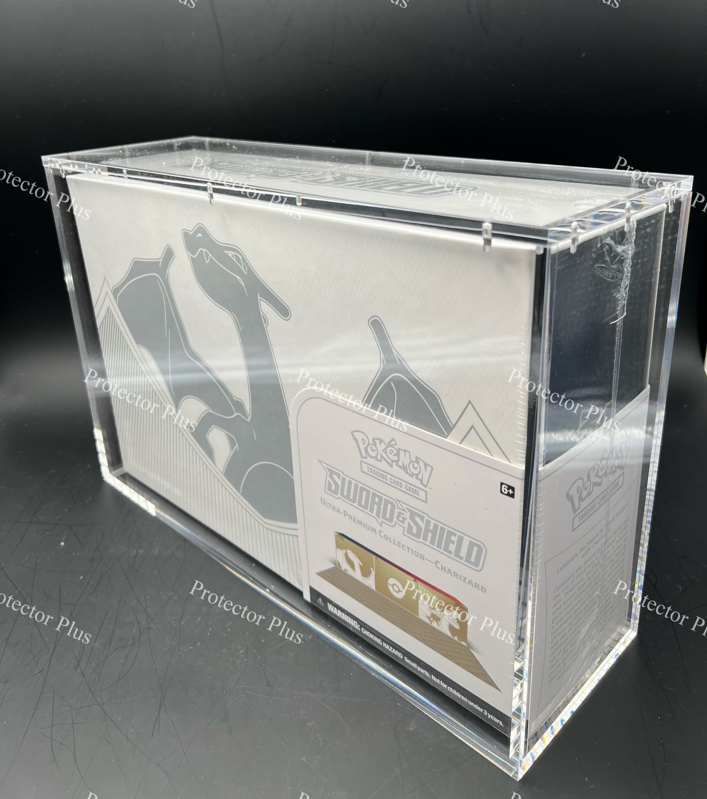 Charizard UPC Acrylic Box - 6MM Thickness - Perfect Fit