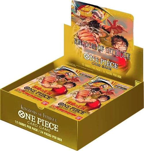 One Piece Card Game Kingdoms of Intrigue OP-04 Booster Box