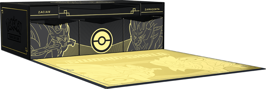 Pre-Order Zacian & Zamazenta Premium Ultra Collection Acrylic Box - 6MM Thickness - Perfect Fit