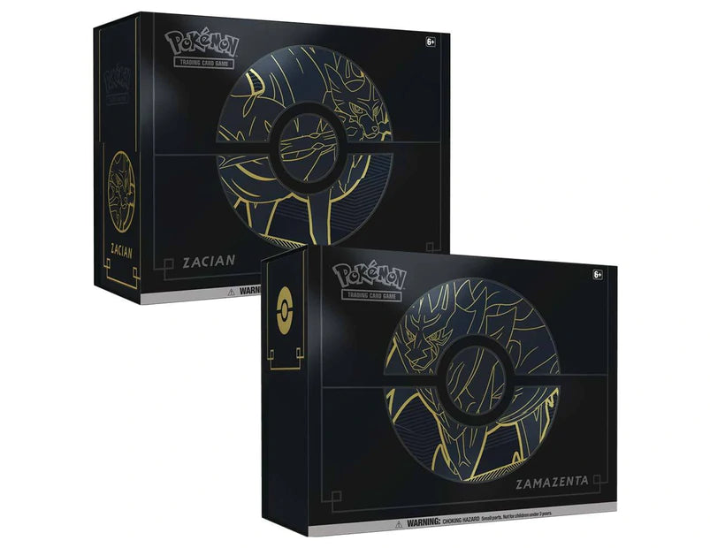 Zacian / Zamazenta ETB Acrylic Box - 6MM Thickness - Perfect Fit