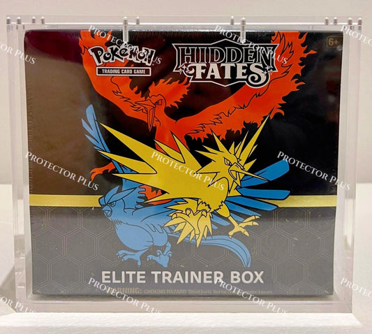 Pokémon ETB Acrylic Box with 8 Magnets - 6MM Thickness - Perfect Fit