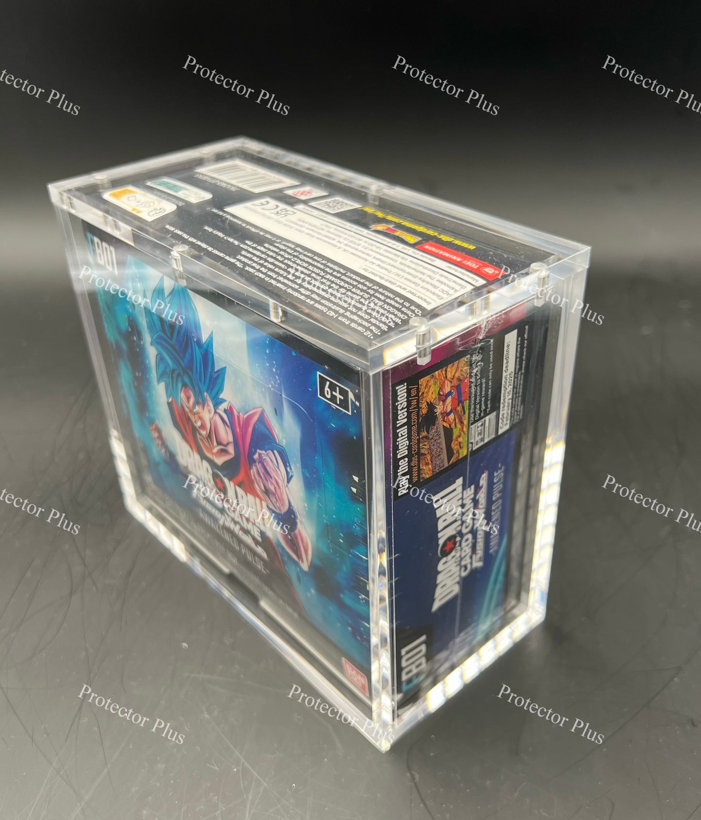 Dragonball Fusion Acrylic Box with 6 Magnets - 6MM Thickness - Perfect Fit