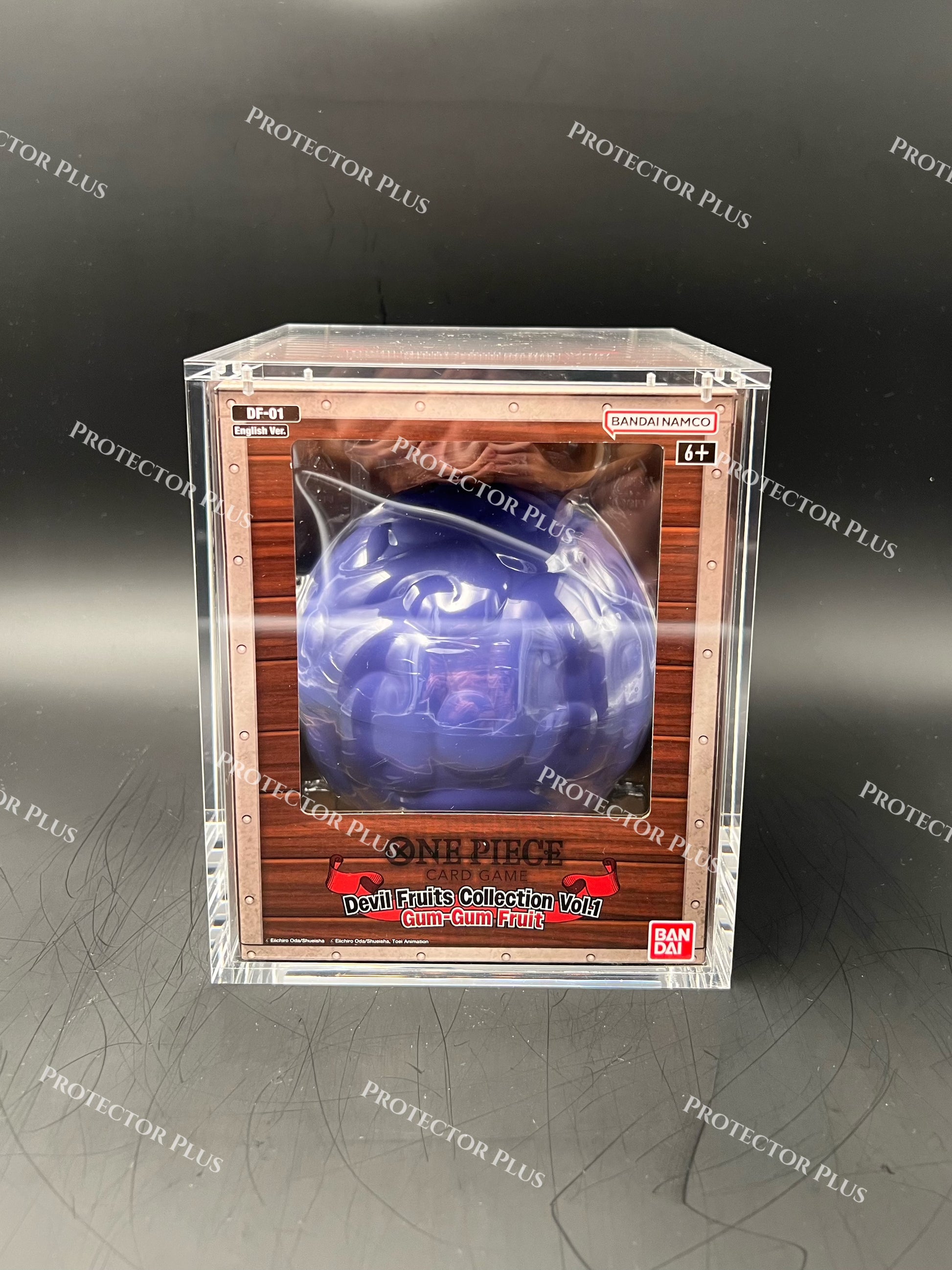One Piece Acrylic Box for Devil Fruit with 6 Magnets - 6MM Thickness - Protector Plus One Piece Acrylic Box for Devil Fruit with 6 Magnets - 6MM Thickness - Protector Plus