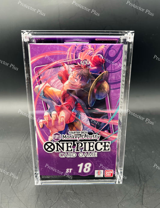 One Piece Starter Deck ST15-20 Acrylic Box - 6MM Thickness - Perfect Fit