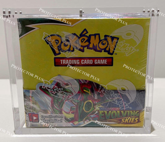 Pokemon Acrylic Box with 6 Magnets - 6MM Thickness - Perfect Fit