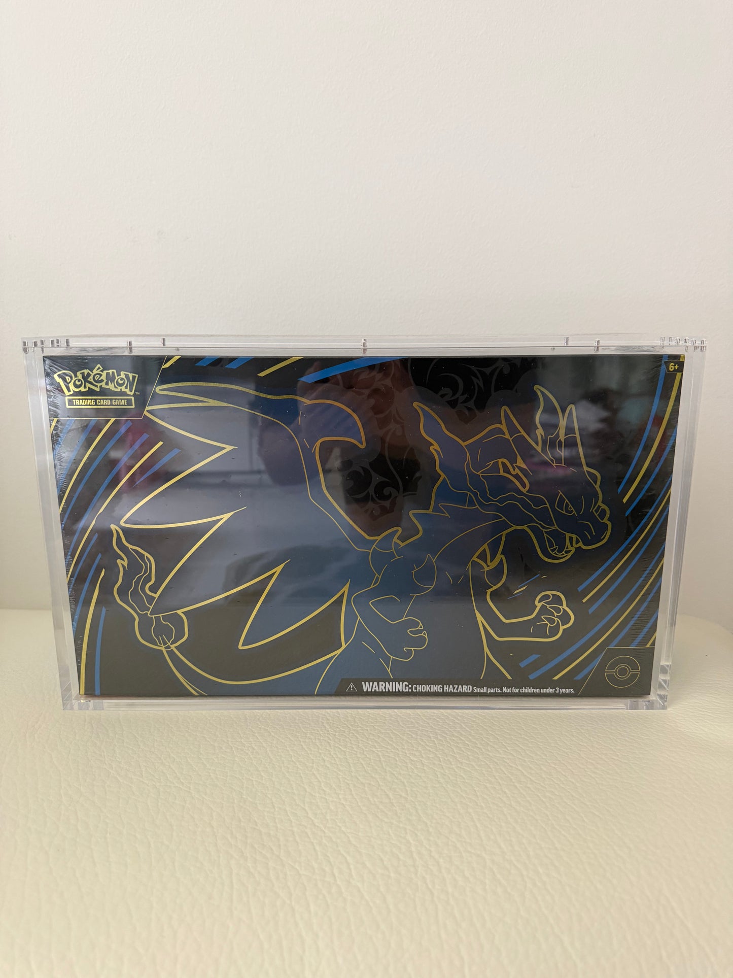 Mega Charizard Ultra Premium Collection Acrylic Box - 6MM Thickness - Perfect Fit