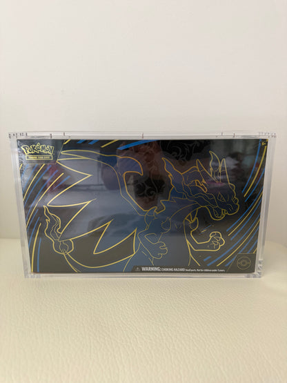 Mega Charizard Ultra Premium Collection Acrylic Box - 6MM Thickness - Perfect Fit