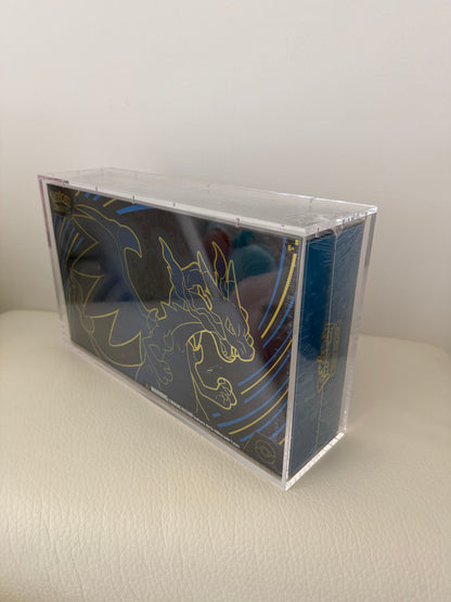 Mega Charizard Ultra Premium Collection Acrylic Box - 6MM Thickness - Perfect Fit