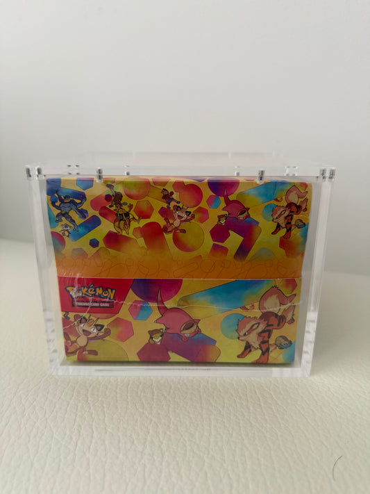 151 Pokémon Mini Tins Display Acrylic Box with 8 Magnets - 6MM Thickness - Perfect Fit