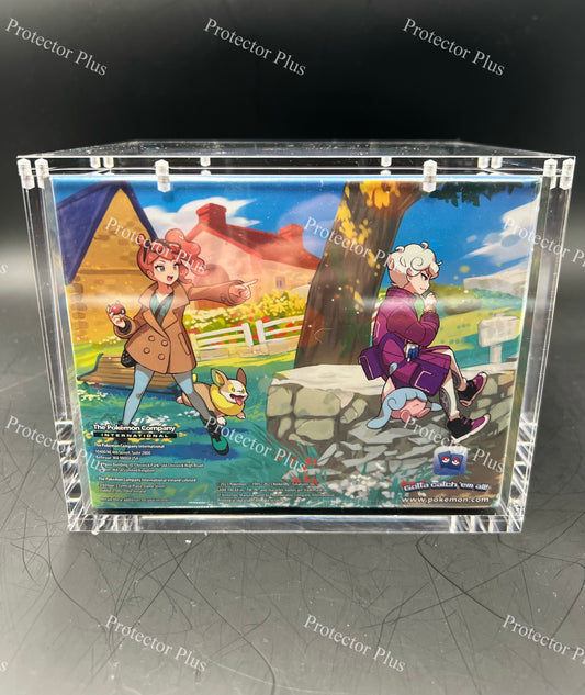 Pokémon Mini Tins Display Acrylic Box with 8 Magnets - 6MM Thickness - Perfect Fit