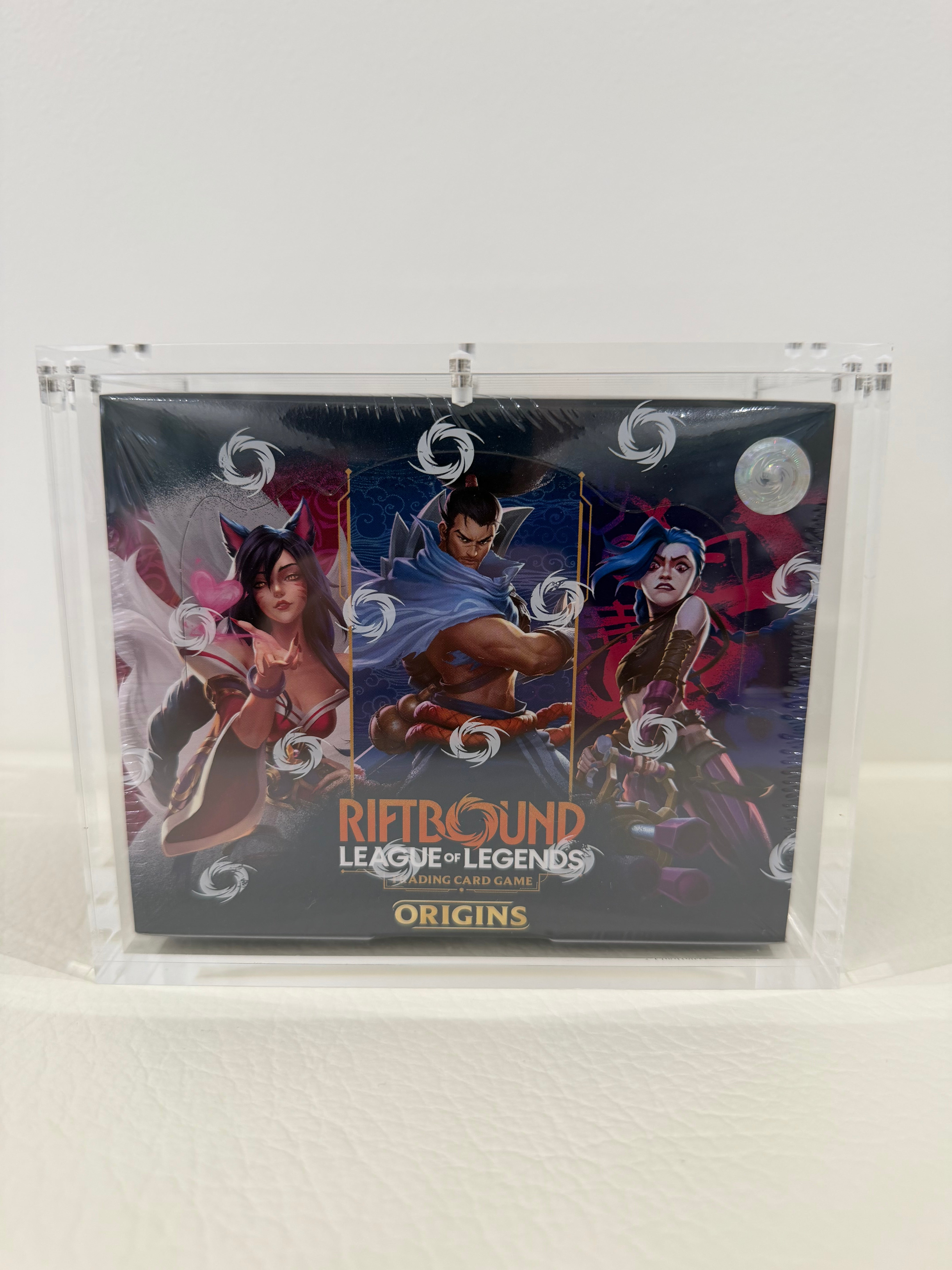 T1 Riftbound Box Riftbound Booster Box Acrylic Box with 6 Magnets - 6MM Thickness - Per ...