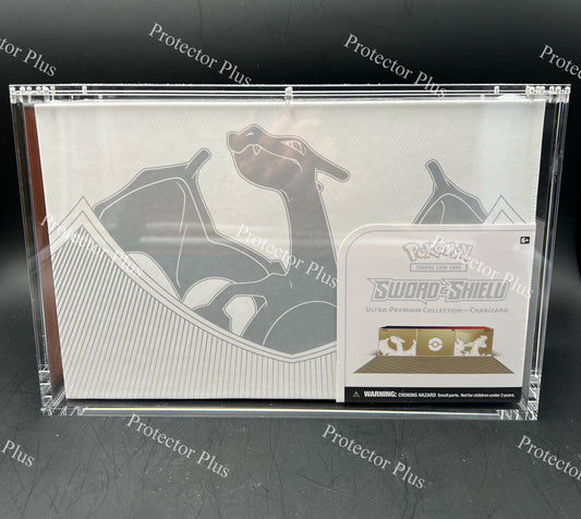Charizard UPC Acrylic Box - 6MM Thickness - Perfect Fit