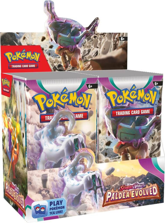 Pokemon TCG Scarlet & Violet 2 Paldea Evolved Booster Box