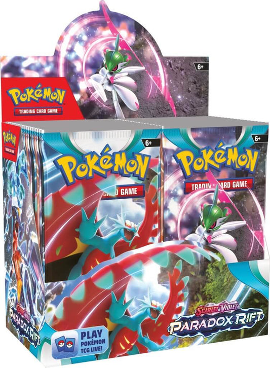 Pokemon TCG Scarlet & Violet Paradox Rift SV4 Booster Box